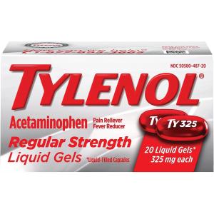 Tylenol Regular Strength Liquid Gels 325 Mg Acetaminophen