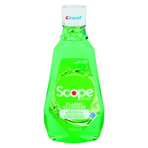 Crest Scope, Classic Original Mint Mouthwash, 33.8 Fl Oz