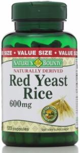 Nature's Bounty Red Yeast Rice, 600 Mg, Capsules