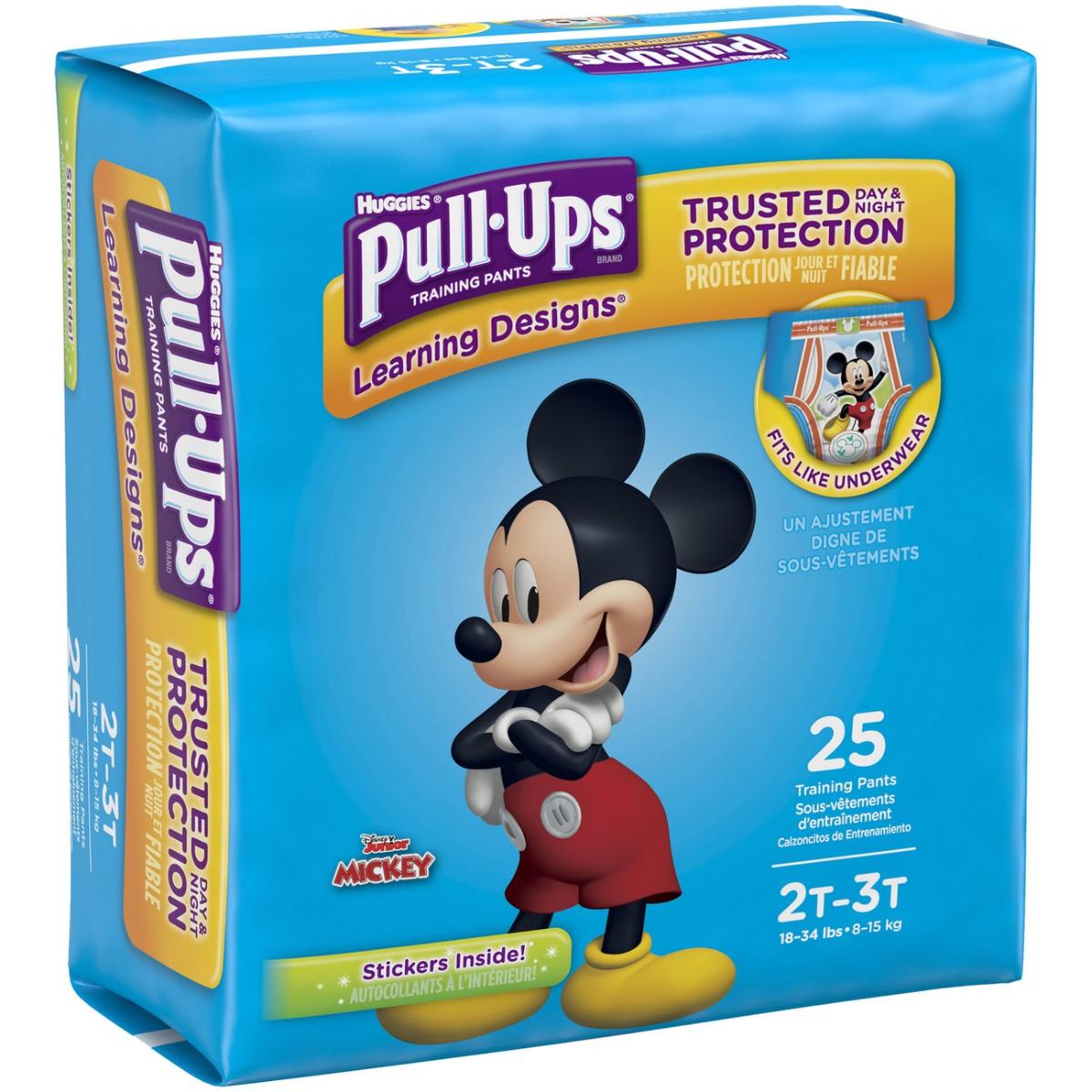 Huggies Training Pants, Pull Ups, Mickey/Toy Story