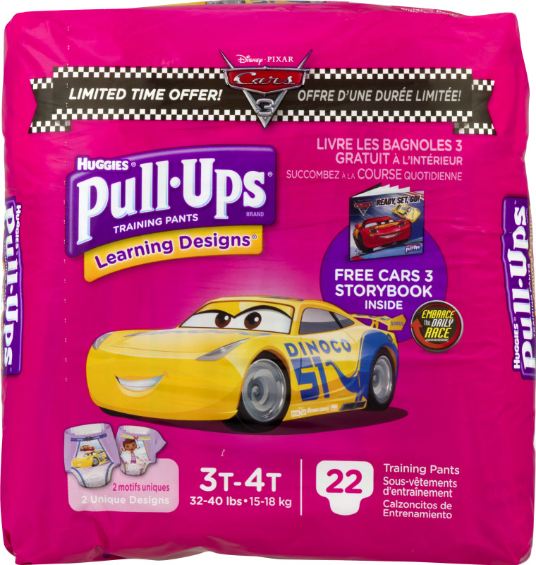 Pull Ups Learning Designs Training Pants, Disney Junior Minnie, 3T-4T (32-40 Lbs)