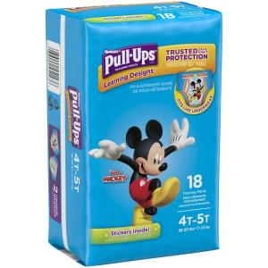Huggies Pull-Ups Disney Junior Mickey 4T-5T (38-50 Lbs) Training Pants