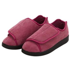 Silverts Slippers - Dusty Rose, Size 8 / 2X-Wide