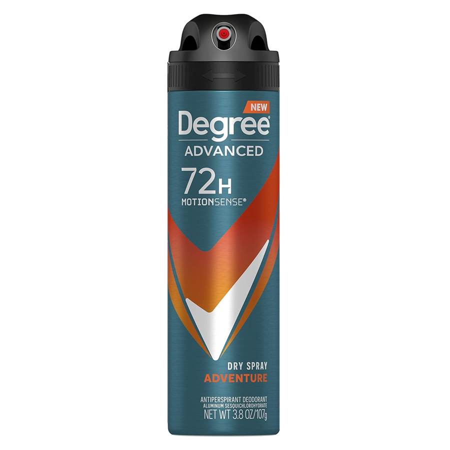 Degree Men Advanced Antiperspirant Deodorant Dry Spray Adventure