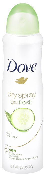 Unilever Hpc-USA Dove Deo Dry Spray Cool Essentials 3.8o