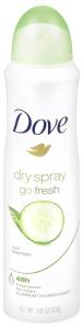 Unilever Hpc-USA Dove Deo Dry Spray Cool Essentials 3.8o