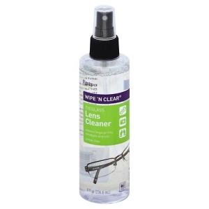 Flents Wipe 'N Clear, Lens Cleaner, Eyeglass, 8 Fl Oz