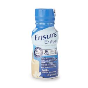 Ensure Enlive Nutrition Shake, Vanilla, 24 Ea/237ML