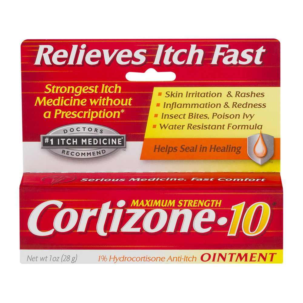 Cortizone-10 Itch Relief, Maximum Strength, Ointment 1 Oz