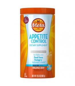 Meta Appetite Control, Orange Zest, Fiber Powder 23.3 Oz