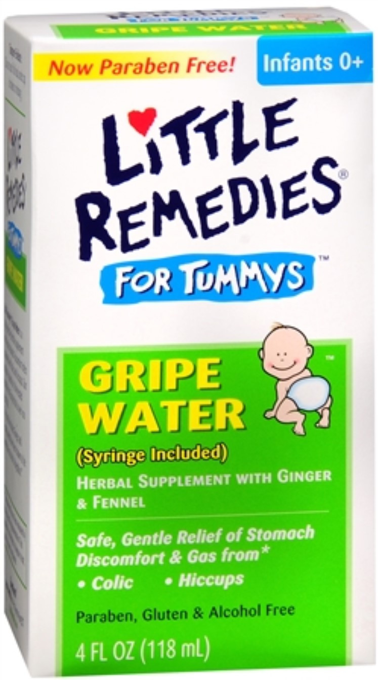 Little Remedies Gripe Water, Colic & Gas Relief, Safe For Newborns, 4 Fl Oz