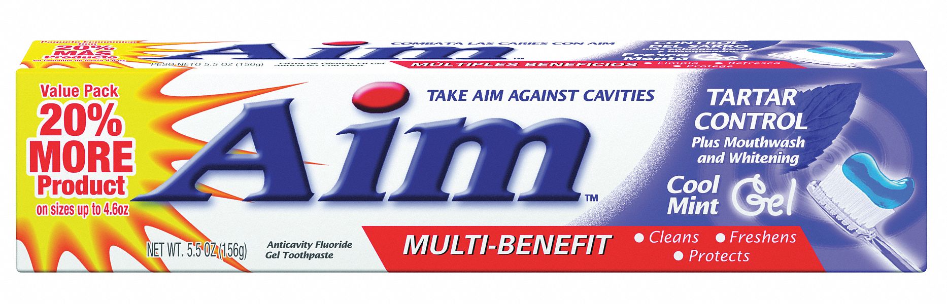AIM Toothpaste 5.5 Oz. Mint PK24 CB000645