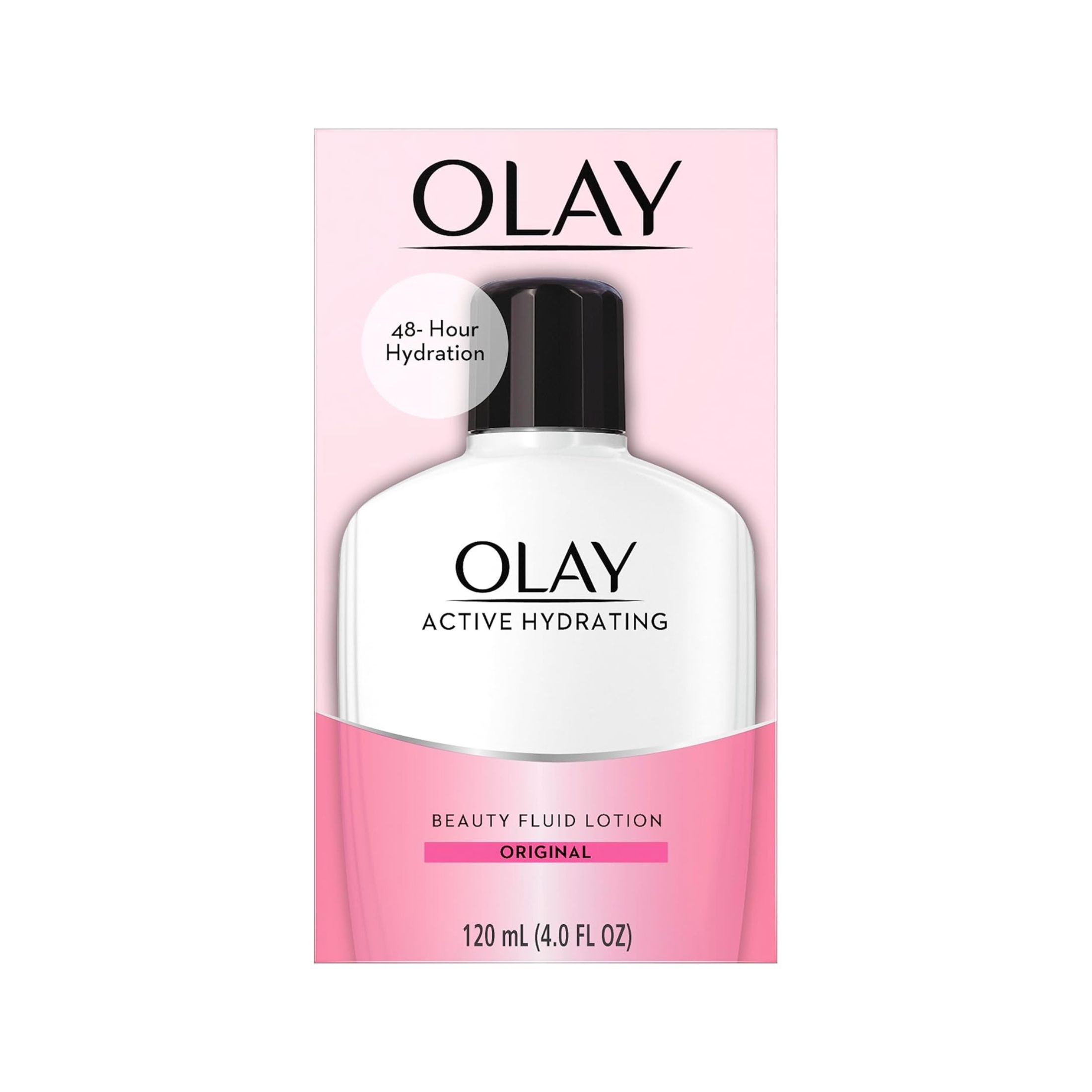 Olay Active Hydrating, Beauty Fluid Lotion, Original, 4 Fl Oz