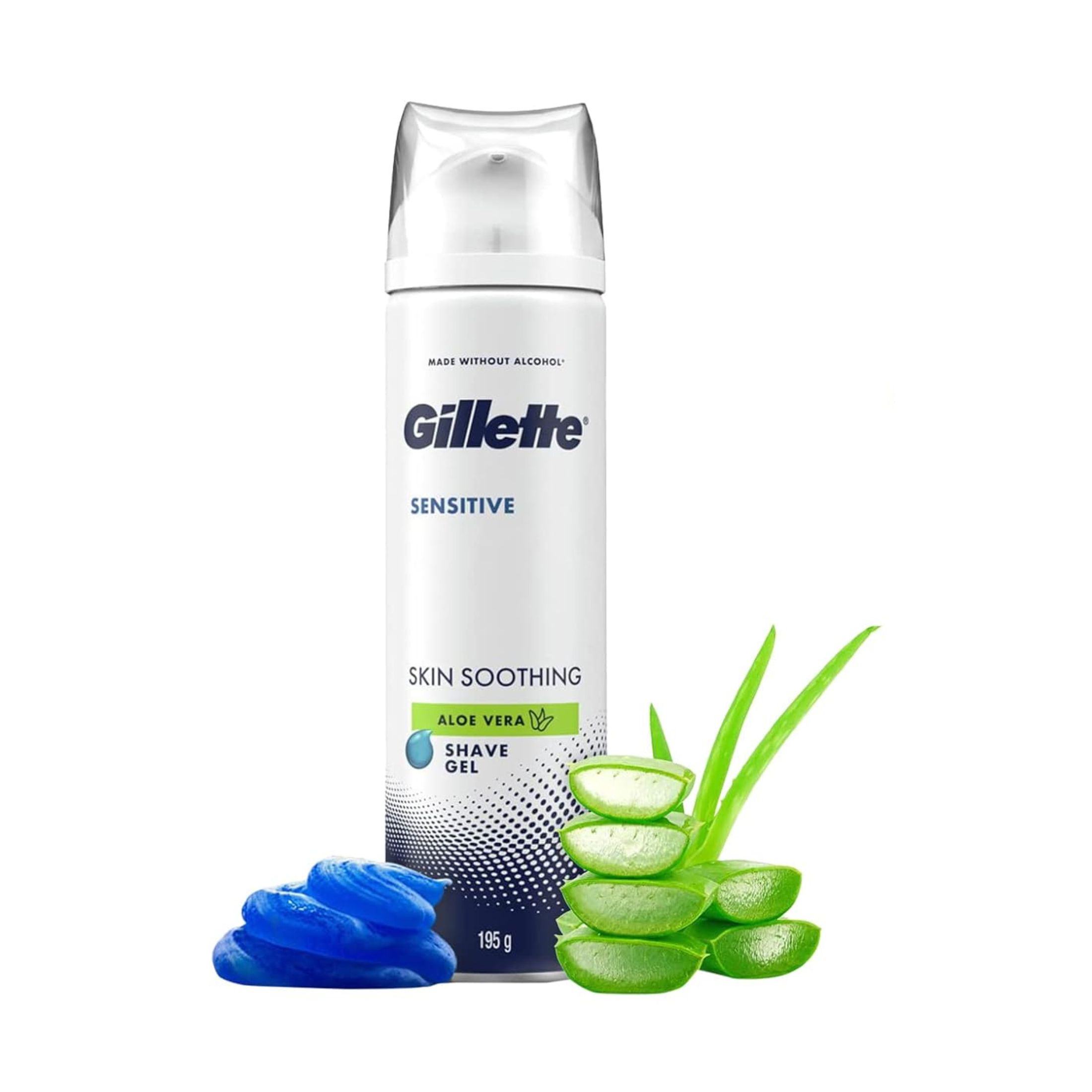Gillette Series Sensitive Skin With Soothing Aloe Shave Gel