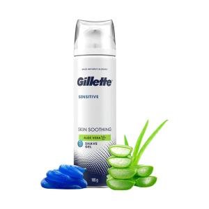 Gillette Series Sensitive Skin With Soothing Aloe Shave Gel