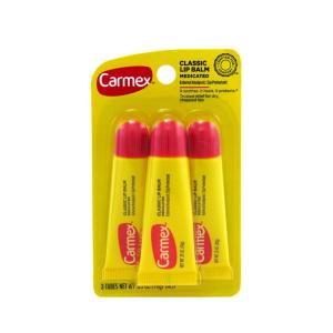 Carmex Classic Medicated Lip Balm Tube, Original, 0.35 Oz