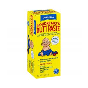 Boudreaux's Butt Paste Original Diaper Rash Ointment 2 Oz. Box